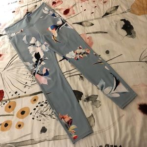 Athleta Paradise Floral Chaturanga Tights